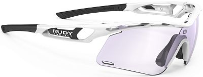 Превью  Велоочки RUDY PROJECT Tralyx+ Slim White Gloss, Линзы: ImpactX 2Laser Purple (SP787569-0000)